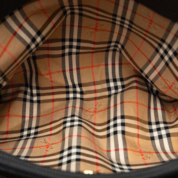Burberry Nova Check Shadow Horse Leather Tote Bag - Picture 6 of 6